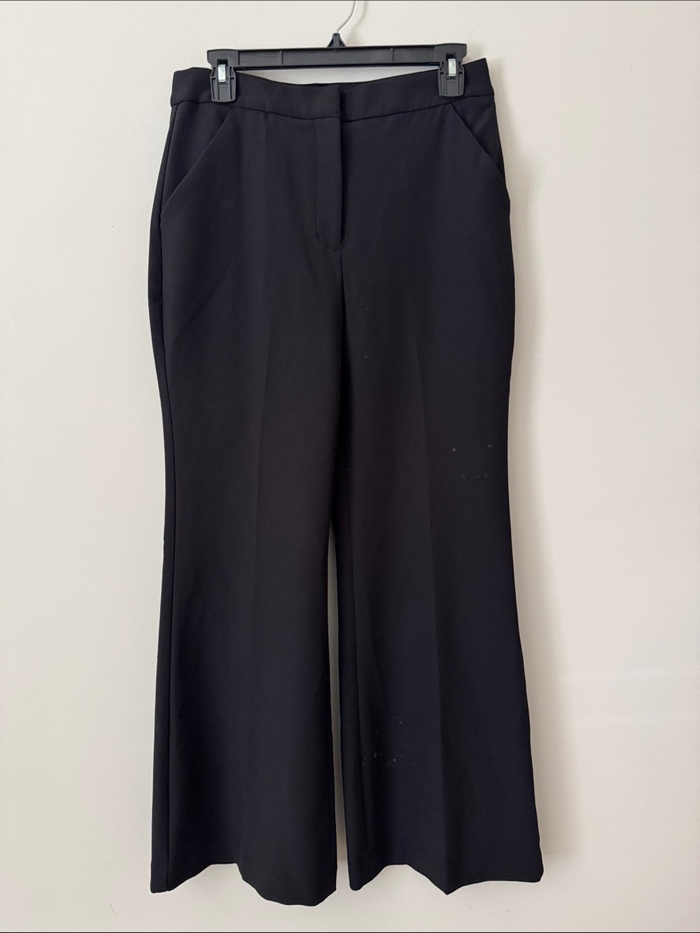 Express Black Wide-Leg Dress Pants